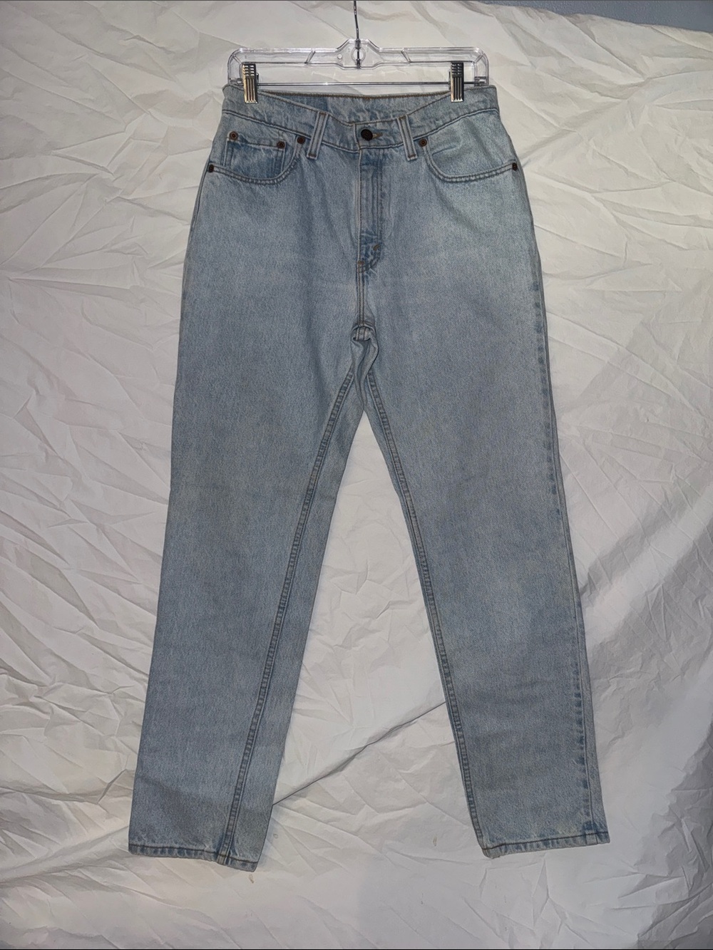 Vintage 1995 506 Levi's Light Blue Straight Leg Light Wash Denim Jeans